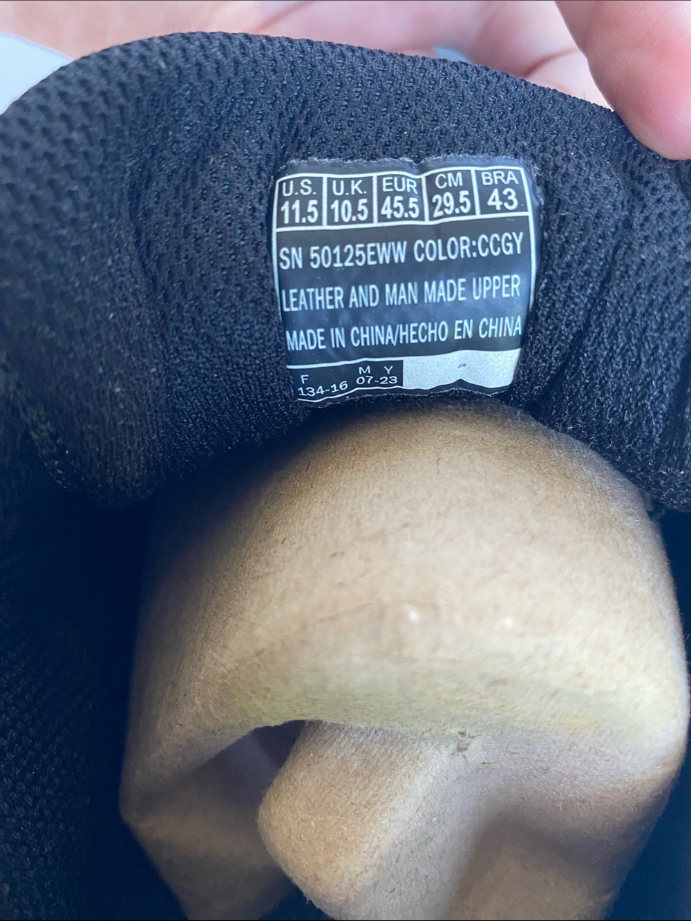 Sketchers sport memory foam after burn extra wide 11.5 gray - Picture 8 of 9